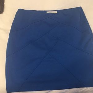 Blue skirt